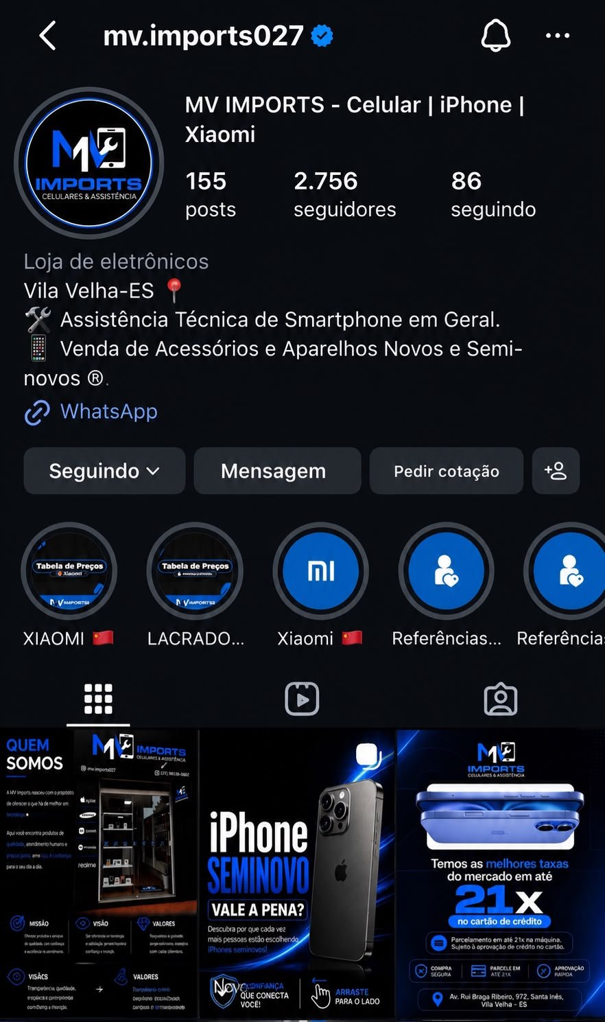 Instagram Profile
